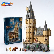 In stock 76454 Hogwarts Castle The Main Tower Building Blocks Magic Castle Model Construction Toy Se