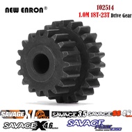18-23T Tooth Heavy Duty Drive Gear 1M 102514 86097 45# Steel 1.0Mod For RC Car Parts HPI 1/8 Savage 