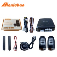Manlubao C6 -B/A6-A Car Keyless Entry Engine Push Start Button Alarm System Remote Engine Starter St