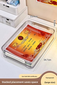 WEIAI | Award Storage Box for Kids A4 A3