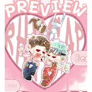 Bestie multi-piece keychain