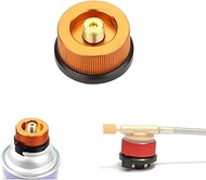 zalati Gas Adaptor Cooker Adapter Converter Connection for Butane Canister to Screw Gas Cartridge