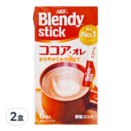 AGF Blendy 6本可可歐蕾  10.3g  6條  2盒