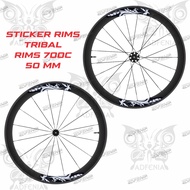 Decal rims Tribal rims Stickers 5cm 700c