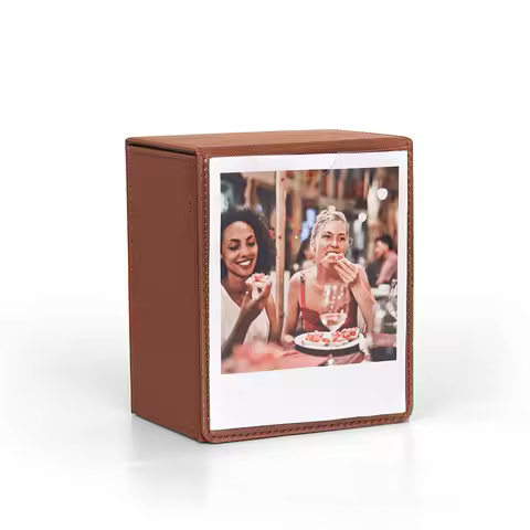 5Inch Photo Storage Box For Fujifilm Instax Wide 400/300 Instant Camera PVC Card Holder Large Capaci