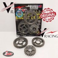 IKK Racing Super Turbo Engine Gear Set Y15ZR/FZ150 1st/2nd/5th