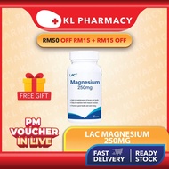 (FREE 1 GIFT) LAC MAGNESIUM 250MG TABLET 90S