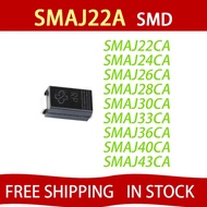 5PCS SMAJ22CA XX SMAJ24CA XZ SMAJ26CA YE SMAJ28CA YG SMAJ30CA SMAJ33CA YM SMAJ36CA YP SMAJ40CA YR SM