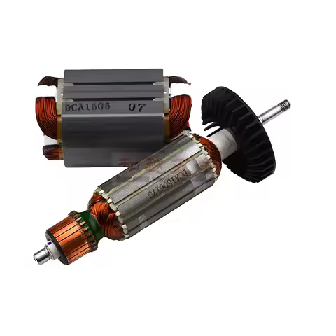AC220V-240V Angle Grinder Armature Rotor Stator Replace for Makita 9556 9557 9558 9556NB 9556HN 9557
