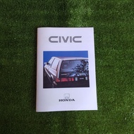 Buku Katalog Civic Wonder / Buku Brosur / Civic Wonder