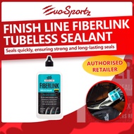 Finish Line FiberLink Tubeless Sealant | Bike MTB Road Cycle Gravel Tyres Anti Puncture Sealant