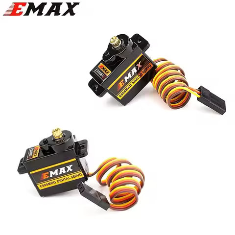 EMAX ES08MA II 12g Mini Metal Gear Analog Servo / ES08MD II 13g Mini Metal Digital Servo For RC Plan