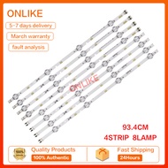 NEW Samsung 48 "Black Backlit TV Tube UA48J5200AK UA48J5000AK BN96-37296A BN96-37297A 48J5000 48J520