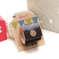 墨鏡黑色 大隻的Tinny 真皮革手工 USB-C 2公尺 集線器