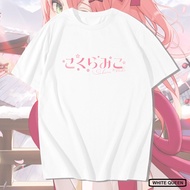 SAKURA MIKO LOGO HOLOLIVE T-SHIRT - MEN'S & WOMEN'S ANIME & GAME DISTRO T-SHIRT SAKURA MIKO HOLOLIVE
