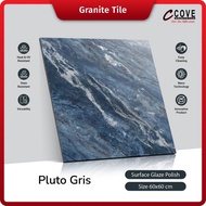 CHAKS Cove Granite Tile Pluto Gris 60x60 Granit / Kramik Lantai