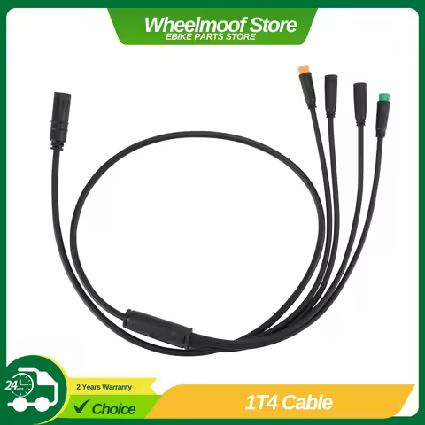 1T4 Cable Wiring Harness for Bafang BBS01 BBS02 BBSHD Mid Drive Motor
