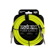 ERNIE BALL ERNIE BALL 6419 20ft FLEX INSTRUMENT CABLE 6.09m S-S Green