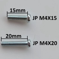JP Bolt 4x15 4x20 full thread m4x15 m4x20 JP M4 Bolt/ Plus Screwdriver Bolt/ Bolt/ / m4Bolt