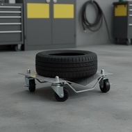 Wear Resistant Car Wheel Dolly Heavy Duty Vehicle Moving Dolly Caster Wheels for Mechanics