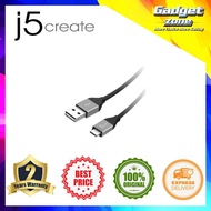 J5Create USB Type-C to USB 2.0 Cable-Black (JUCX12B)