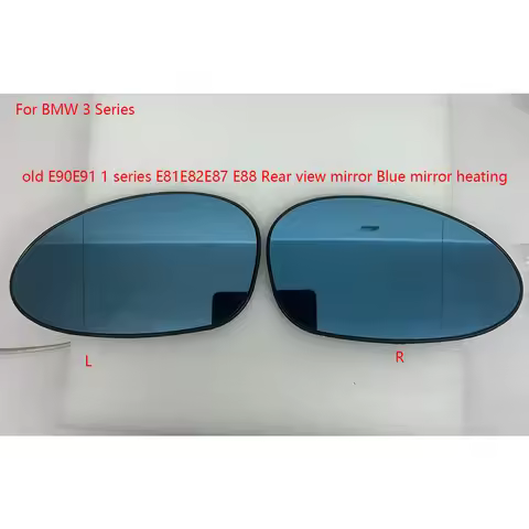 For BMW 3 Series Old E90E91 1 Series E81E82E87 E88 Rear View Mirror Blue Mirror Heating