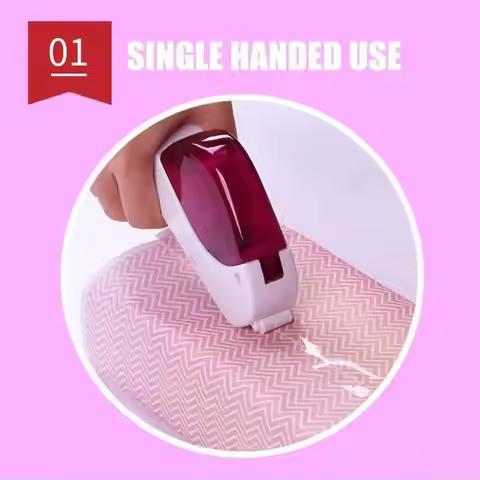 Automatic Tape Dispenser with Tape Packaging Tape Cutter White Tape Cutting Tool Office Supplies for