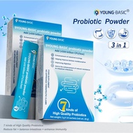 【Halal】9YOUNG-BASIC Organic Probiotic Powder | Prebiotics for Digestive and Immune Health、Quick-Acti