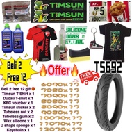 Free 12 gift Timsun Tayar TS692 Size 17 Tubeless 6090 7080-17 7090-17 8080-17 8090-17 9080-1710070-1711070-1712070-17