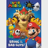 超級瑪利歐全彩遊戲書(附500多張貼紙)Super Mario: Bring on the Bad Guys(Nintendo)