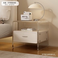 Cabinet Simple Small Rental House Bedside Table Premium Bedside Table Extremely Household Luxury Sty