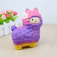 Funny Squishy Toy Slow Rising Squeeze Kid Toys Jumbo Sheep Squishy Cute Alpaca Super Slow Rising Sce