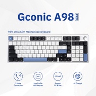 คีย์บอร์ด Gconic  รุ่น A98 Pro Ultra Slim Mechanical Black Edition Black Switch
