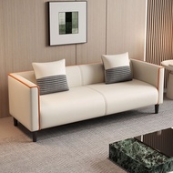 Modern Minimalist Fabric Sofa, 2-3 Seater Compact for Living Room, Bedroom & Rental  Simple