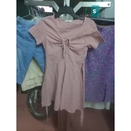 Checkered dress S MS50