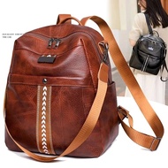 Elegant Ladies Bagpack Women Shoulder Bag Pack Student Backpack College Travel Ootd Beg Tangan Handb