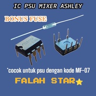 Ic pwm mixer Ashley super m8 mf-07 bonus fuse power amplifier mixer power mixer