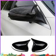 For   W205 W213 W222 Gloss Black Horned Style Side Rear View Mirror Cover Trim A0998110122 A09981102