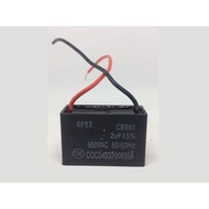 KIPAS CEILING FAN CAPACITOR MOTOR CAPACITOR CBB61 2uF 2.5uF