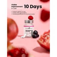 Crystal Berry Whitening & Radiant Skin & Acne & Scar & Dark Spot Reducer Capsule Supplement (30 Caps