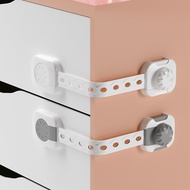 Child Safety Lock Baby Anti-Pinch Cabinet Door Lock Refrigerator Lock Infant Protection No-Drill Dra