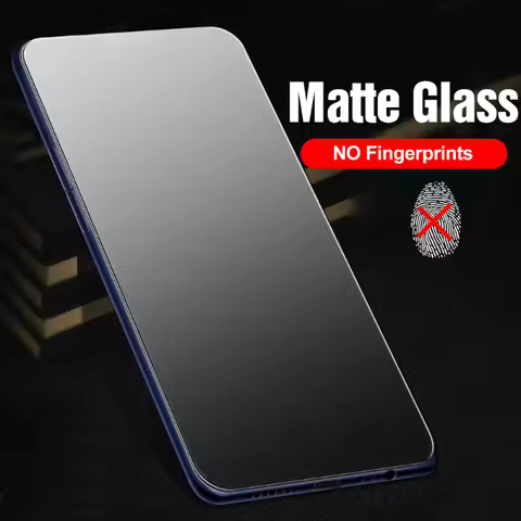 2pcs Matte Screen Protector Glass For Samsung S21 FE A52 A52s A53 5G A54 A34 A12 A32 A51 A22 A30 A70