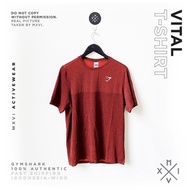 Gymshark Vital T-shirt Red Marl