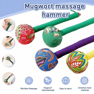 Mugwort massage hammer health hammer mugwort infusion to relieve fatigue Mugwort Massage Hammer Heal