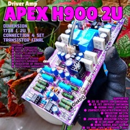Kit Driver Amp APEX H900 2U | Amplifier Buildup | Double Layer