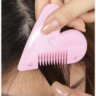 Heart Shape double-sided comb bangs/fringe trimmer hair clipper cutter cutting comb