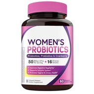 女士益生菌胶囊Women’s Probiotic 益生元蔓越莓胶囊【syf】