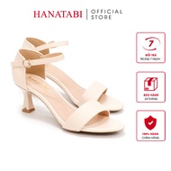 Hanatabi 5cm High Heel Women's Sandals with Back Straps TA Bigsize (35-41) Code HNSDG4F954