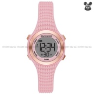 (OFFICIAL WARRANTY) Skechers SR2129 Women's Digital Watch Elkwood Quartz 33mm Pink Polyurethane Band
