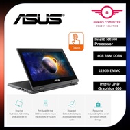 Asus BR1100FK-ABP0423R 11.6'' 2-In-1 Touch Laptop Dark Grey ( Celeron N4500, 4GB, 128GB EMMc, Intel,